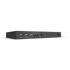 Lindy - Switch KVM HDMI 4K60, USB 2.0 & Audio, 4 ports