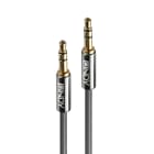 Lindy - Cable Audio Jack 3.5mm, Cromo Line, 0.5m