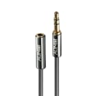 Lindy - Rallonge Audio Jack 3.5mm, Cromo Line, 0.5m