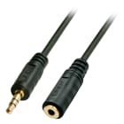 Lindy - Câble audio Premium jack stéréo 3,5mm mâle/femelle, 10m