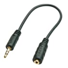 Lindy - Adaptateur Audio 3.5mm male vers 2.5mm femelle