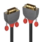 Lindy - Câble DVI-D Dual Link, Anthra Line, 20m