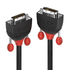 Lindy - Câble DVI-D Dual Link, Black Line, 1m