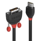 Lindy - Câble HDMI vers DVI-D, Black Line, 1m