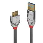 Lindy - Câble USB 3.2 Type A vers Micro-B, 5Gbit/s, Cromo Line, 2m