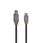 Lindy - Câble USB 3.2 Type C vers B, 5Gbit/s, Anthra Line, 3m