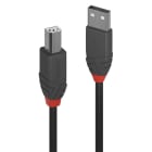 Lindy - Cable USB 2.0 type A vers B, Anthra Line, 7.5m