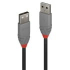 Lindy - Cable USB 2.0 type A-A, Anthra Line, 0.5m