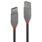 Lindy - Rallonge USB 2.0 type A, Anthra Line, 3m