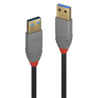 Lindy - Câble USB 3.2 type A vers A, 5Gbit/s, Anthra Line, 0.5m
