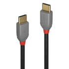Lindy - Câble USB 2.0 Type C, Anthra Line, 0.5m