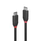 Lindy - Cable USB 3.2 Type C 3A, 20Gbit-s, Black Line, 1m