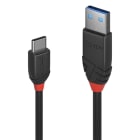 Lindy - Câble USB 3.2 Type A vers C, 10Gbit/s, Black Line, 0.5m