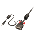 Lindy - Cable VGA & Audio Premium M-M, 15m