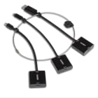 Lindy - Convertisseur USB Type C, mDP & DisplayPort vers HDMI 18G avec serre-cable