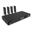 Lindy - Extender Matrice HDBaseT Cat.6 HDMI 4K60 4x4, 150m