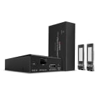 Lindy - Kit extender KVM DisplayPort 1.2 & USB sur fibre optique, 300m