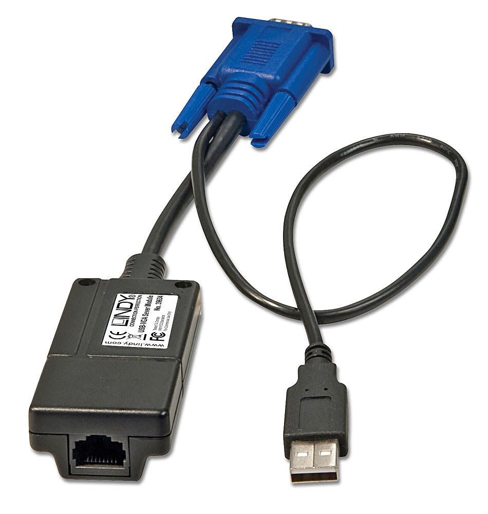 Lindy - Module d'accès USB & VGA pour commutateur KVM CAT 32