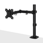 Lindy - Support d'affichage réglable simple - Noir