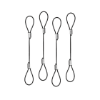 Lindy - Attaches pour Câbles et Adaptateurs - Pack de 4
