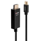 Lindy - Câble adaptateur Mini DisplayPort vers HDMI® 4K60hz de 0.5m