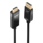 Lindy - Câble adaptateur 0.5 m entre Display Port et HDMI 4K60Hz avec HDR