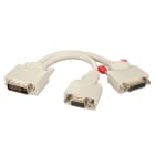 Lindy - Cable splitter DVI-I (M) -> DVI-D (F) + VGA (F)