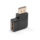 Lindy - Coude DisplayPort 1.4, à gauche
