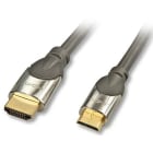 Lindy - Cable HDMI <-> Mini-HDMI CROMO, HDMI 2.0 Ultra HD, avec Ethernet, type A-C, 1m