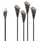 Lindy - Convertisseur USB vers 4 ports série