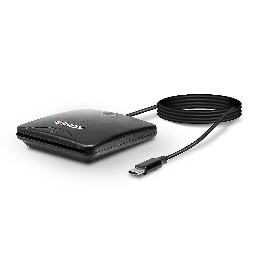 Lindy - Lecteur de carte Smart Card USB 2.0 Type C