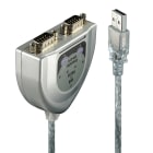 Lindy - Convertisseur USB vers 2 ports série