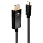 Lindy - Cable adaptateur USB type C vers HDMI 4K60 avec HDR, 3m