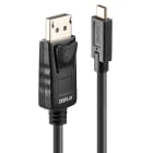 Lindy - Cable adaptateur USB Type C vers DP 4K60 avec HDR, 7.5m