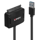 Lindy - Convertisseur USB 3.0 vers SATA avec Alimentation