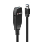Lindy - Rallonge active USB 3.0, Slim, 15m