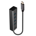 Lindy - Hub USB 3.2 Gen 1 Type C 4 ports