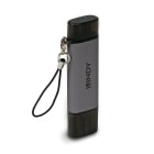 Lindy - Lecteur de carte SD / MicroSD USB 3.2 Type C & A