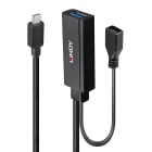 Lindy - Rallonge active USB 3.2 5Gbit/s C/A, 5m