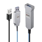Lindy - Câble fibre optique USB 3.0, 30m