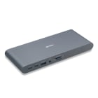 Lindy - DST-Pro 5K XT, Docking Station USB-C pour Laptop avec trois écrans (4K) ou un é