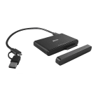 Lindy - Station de clonage et d'accueil USB 3.2 Type C vers SSD M.2 NVMe & SATA