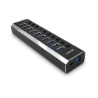 Lindy - Hub USB 3.0 10 ports avec interrupteurs On/Off