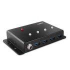 Lindy - Hub Métal USB 3.0, 4 ports
