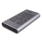 Lindy - Boitier USB 3.2 Gen 2x2 Dual SSD M.2 NVMe avec fonction de clonage