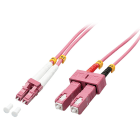Lindy - Fibre Optique Duplex LC/SC OM4, 1m