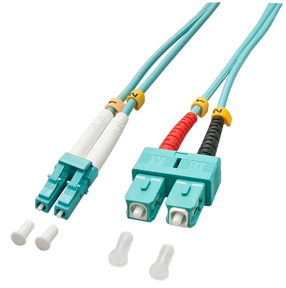 Lindy - Fibre optique Duplex LC / SC OM3 5m