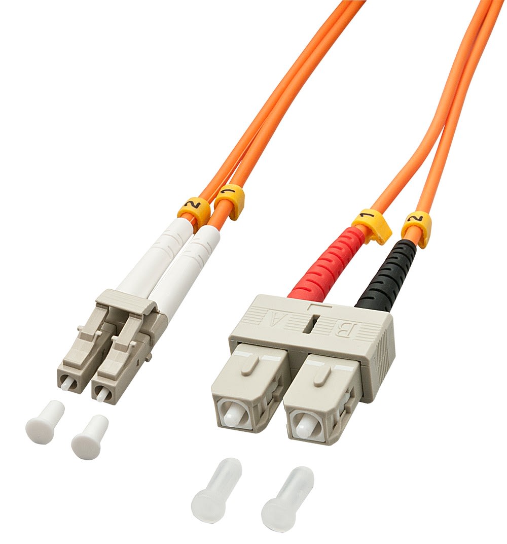 Lindy - Fibre optique Duplex LC / SC 10m