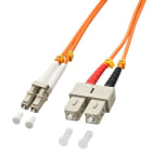 Lindy - Fibre optique Duplex LC / SC 10m