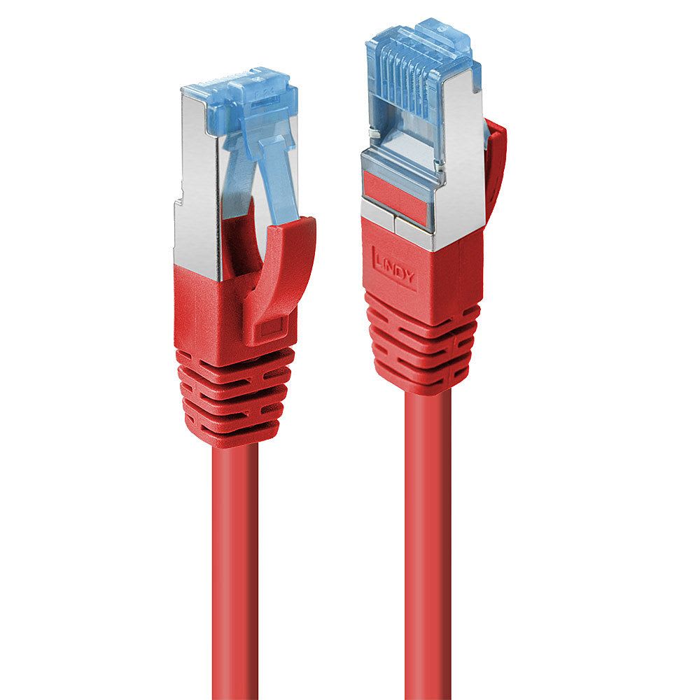 Lindy - Cable reseau Rouge Cat.6A S-FTP LSZH, 7.5m